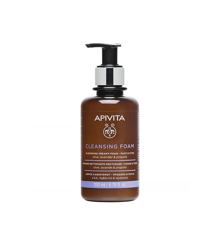 Espuma limpiadora para el rostro y los ojos, 200 ml