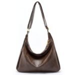 Bolsos Hobo «Celestina» para mujer, bolso de hombro plegable de piel vegana ultrasuave, bolsos tote holgados y elegantes