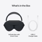 Apple AirPods Max Wireless Over-Ear Headphones, Pro-Level Active Noise Cancellation, Transparency Mode, Personalized Spatial Audio, USB-C Charging, Bluetooth Headphones for iPhone - Starlight - Image 2