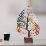 YATSKIA Chakra Crystal Tree - Handmade Healing Crystal Trees with 7 Chakra Stones | Tree of Life for Meditation | Feng Shui | Birthday Gift for Woman | Gifts for Women | Home Decor | Office Decor - Image 2