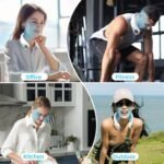 Portable Neck Fan,Hands Free Personal Wearable Bladeless Fan,6000mAh USB Rechargeable,360° Cooling,LED Display,4-Speeds,Birthday Gifts for Men Women Dad Mom,Valentines Day Gifts for Her Him (White) - Image 7