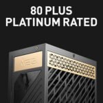 MSI MAG A1250GL PCIE5, fuente de alimentación compacta para gaming de 1250 W totalmente modular, 80+ Gold, compatible con ATX 3.1 y PCIe 5.1, cable 12V-2x6 bicolor nativo, 10 años de garantía