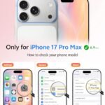 Funda FNTCASE para iPhone 17 Pro Max: [Compatible con MagSafe] Fundas translúcidas en acabado mate con [protección total para la cámara] y [protector de pantalla] Funda protectora para móvil a prueba de golpes de grado militar - Rosa claro