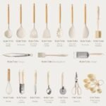 CAROTE 22pcs Silicone Cooking Utensils Set, 446°F Heat Resistant Kitchen Utensils Gadgets Set, Spatula, Turner, Whisk, Tongs - Image 5
