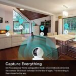 Kasa 1080p Indoor Pan/Tilt Wired Security Camera - Works as a Baby &amp; Pet Monitor, Motion Detection &amp; Tracking, 2-Way Audio, Night Vision, Subscription-Free Local Storage or Optional Cloud, EC70 - Image 2