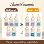AROIC Car Air Freshener for Women, 6 Pack Air Freshener Diffuser, Hanging Air Fragrance Essential Oil Diffuser, Car Scents Accessories Cute Car Interior Decor, Romantic Valentines Day Gift for Her - Image 2
