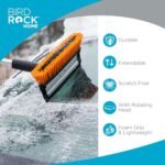 ‎Cepillo quitanieves extensible Snow MOOver de más de 39", con escobilla y rascador de hielo | Empuñadura de espuma | Cepillo quitanieves para coche | Rascador de hielo para coche | Coche, camioneta, SUV - Imagen 5