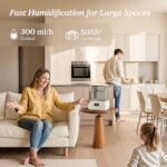 LEVOIT Humidifiers for Bedroom Large Room Home, (6L) Cool Mist Top Fill Essential Oil Diffuser for Baby &amp; Plants, Smart App &amp; Voice Control, Rapid Humidification &amp; Auto Mode - Quiet Sleep Mode, Gray - Image 6