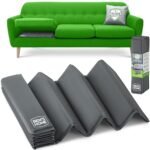 GORILLA GRIP Heavy Duty Couch Cushion Support Board to Fix Sagging Sofas, 21.5 x 70 Sofa, Thick Plywood Boards Add Strong Seat Supports, Stays in Place, Replacement Stuffing Under Couches, Grey