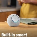 Amazon Echo Dot Max (último modelo), altavoz con Alexa que llena la habitación de sonido y ofrece casi el triple de graves; ideal para salones y espacios de tamaño medio; diseñado para Alexa+, color grafito